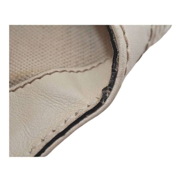 GUCCI Guccissima Sukey Medium Size Tote Bag Straw & Leather Lightly Loved - Picture 8 of 16